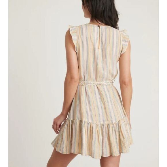 NWT Marine Layer Laney Mini Dress In Beachy Stripe Size Small - Picture 2 of 10
